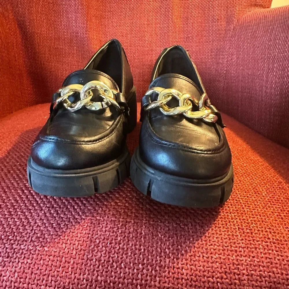 Madden Girl Platform Loafers